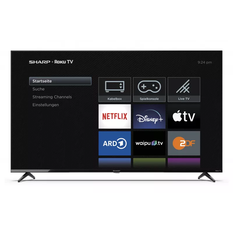Sharp 55GJ4225E 139,7 cm (55 tolli) 4K Ultra HD nutiteler Wi-Fi must