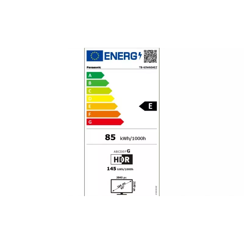 Televiisor Panasonic TB-65W60AEZ 65 tolli 4K Ultra HD LCD 3840 x 2160
