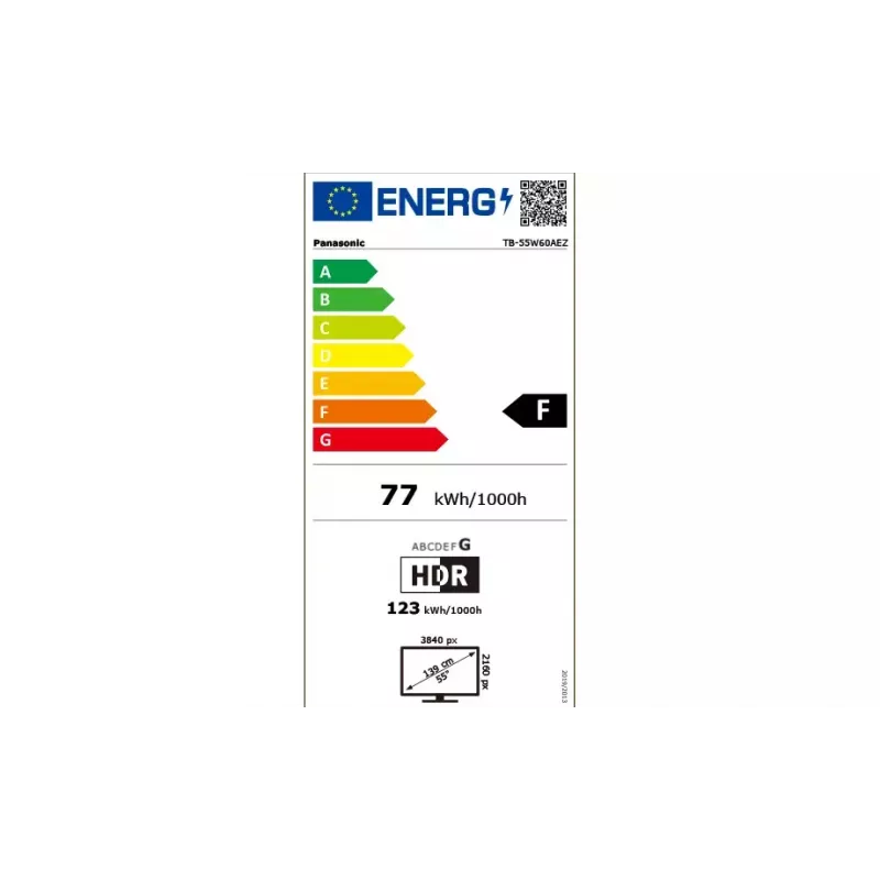 TV Panasonic TB-55W60AEZ 55-tolline 4K Ultra HD LED 3840 x 2160