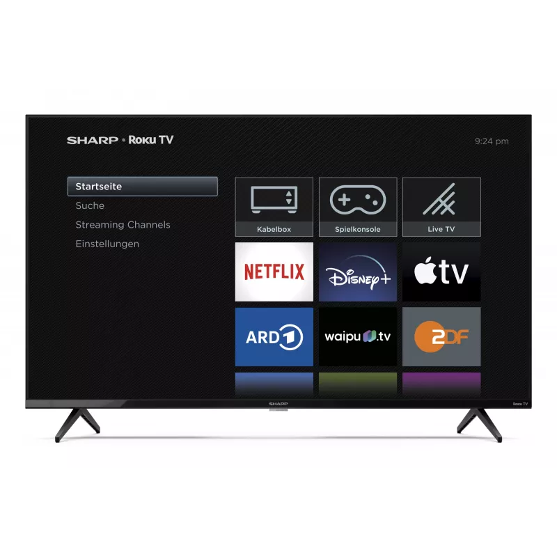 Sharp 43GJ4225E 109,2 cm (43 tolli) 4K Ultra HD nutiteler Wi-Fi must