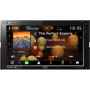 JVC KW-M875DBW auto meediavastuvõtja must Wi-Fi 180 W Bluetooth