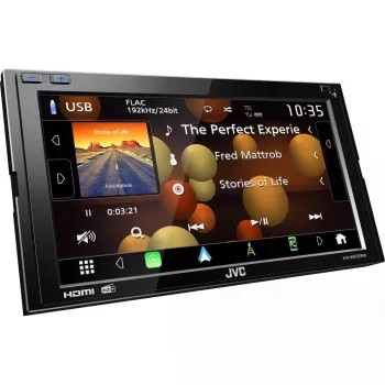 JVC KW-M875DBW auto meediavastuvõtja must Wi-Fi 180 W Bluetooth