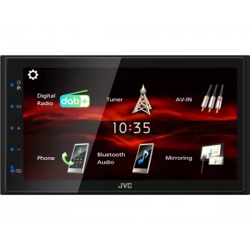 JVC KW-M180DBT auto meediavastuvõtja must 180 W Bluetooth