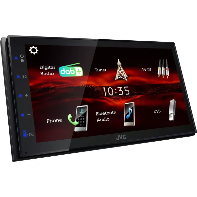 JVC KW-M180DBT auto meediavastuvõtja must 180 W Bluetooth