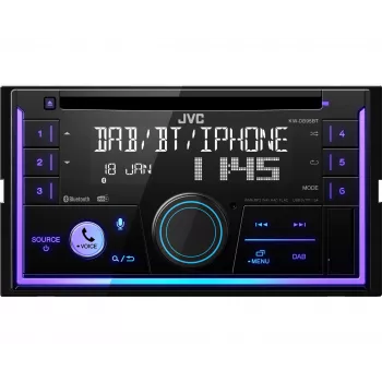 JVC KW-DB95BT Must 200 W Bluetooth