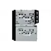 JVC KW-M595DBT auto meediumipleier Must Wi-Fi 22 W Bluetooth