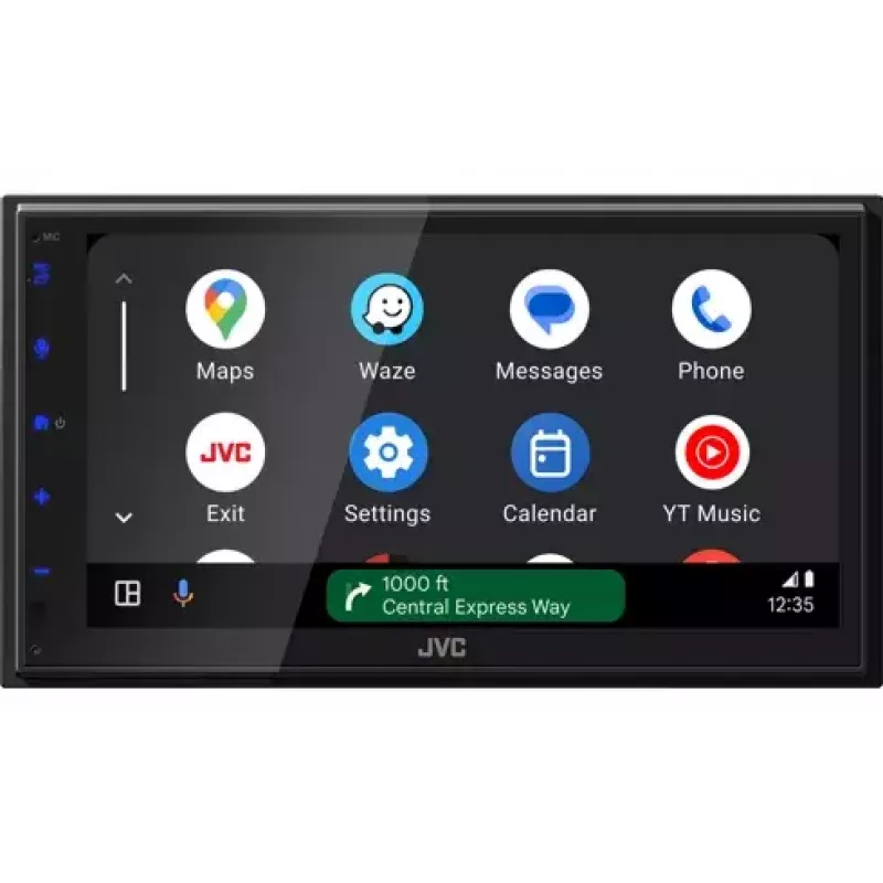 JVC KW-M595DBT auto meediumipleier Must Wi-Fi 22 W Bluetooth