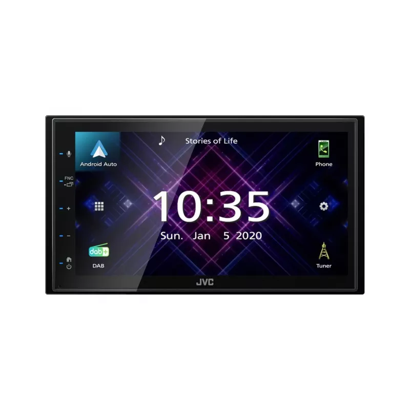 JVC KW-M565DBT automeedia vastuvõtja Must 200 W Bluetooth