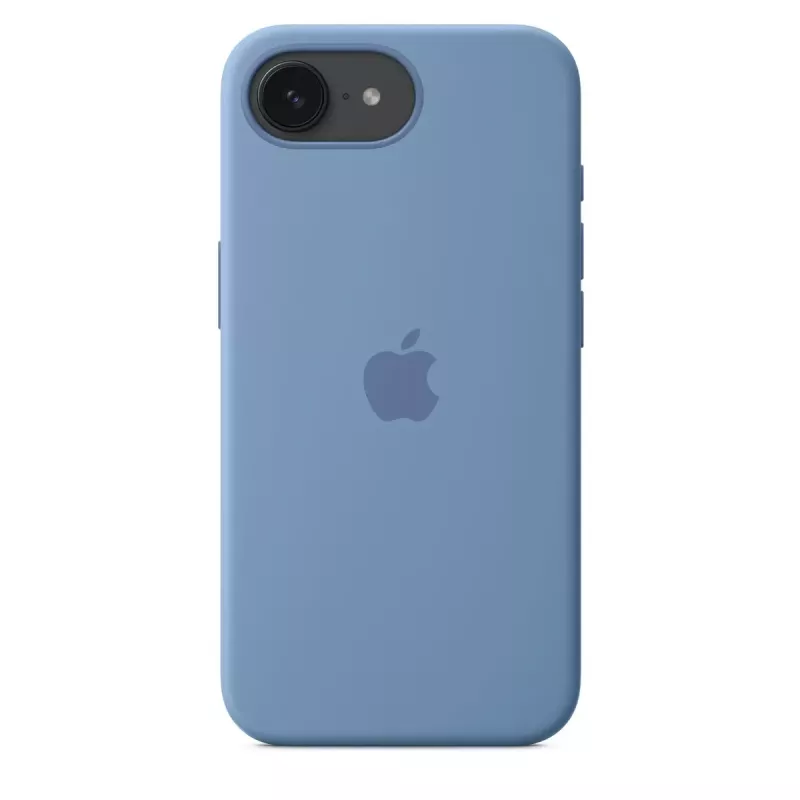 APPLE iPhone 16E - Silikonümbris - Talvesinine (MD3Q4ZM/A)