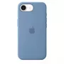 APPLE iPhone 16E - Silikonümbris - Talvesinine (MD3Q4ZM/A)