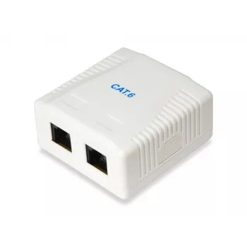Surface Mount Box Equip 2-Port Cat.6 235214