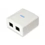 Surface Mount Box Equip 2-Port Cat.6 235214