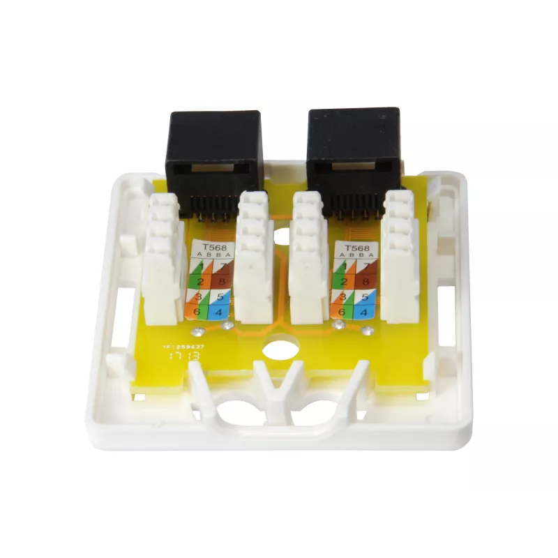 Surface Mount Box Equip 2-Port Cat.6 235214