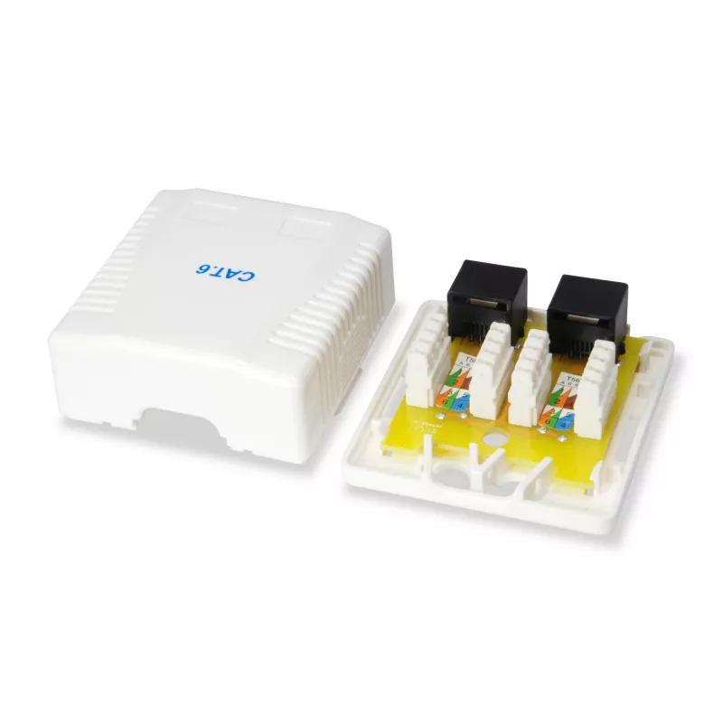 Surface Mount Box Equip 2-Port Cat.6 235214