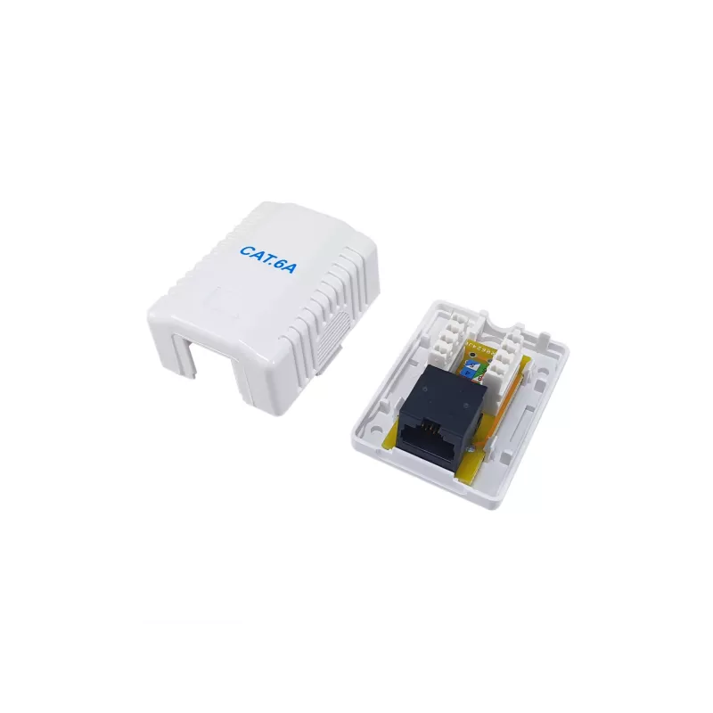võrk Junction Box Equip 235215 Cat6a Valge 54mm x 39mm x 29.5mm