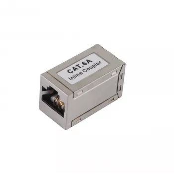 Equip Cat.6A varjestatud modulaarne inline-ühenduspesa