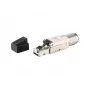 Equip Cat 8.1 Tool-free RJ45 Plug 5pcs/set Must Stainless steel Male
