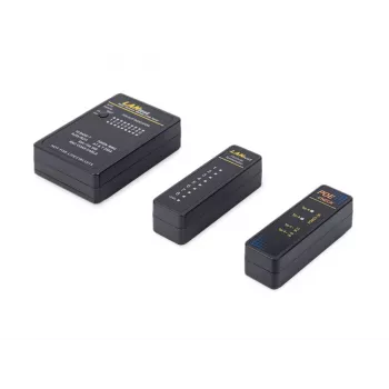Equip võrgukaabli tester, RJ45, BNC, PoE