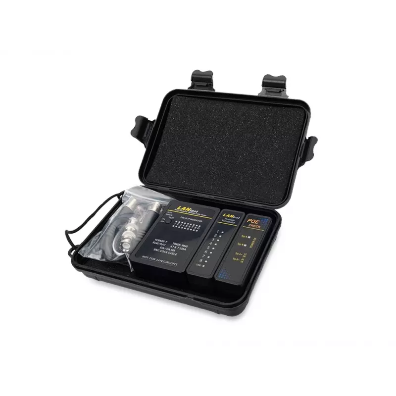 Equip võrgukaabli tester, RJ45, BNC, PoE