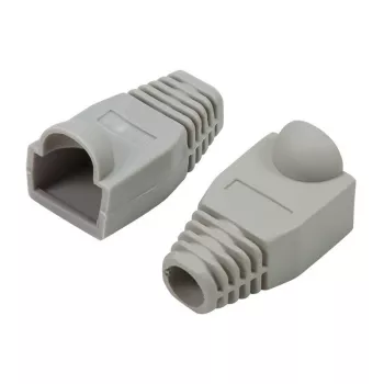 Equip kaablikaitse, kaablikaitse, hall, RJ-45, RoHS, 14.3 mm, 25.8 mm
