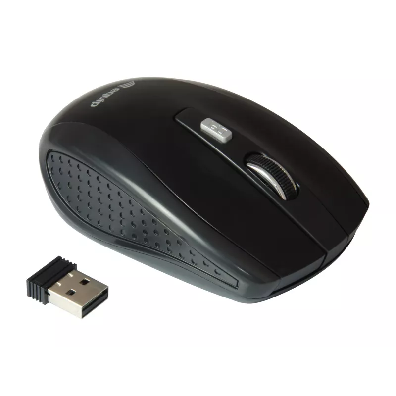 Equip 245104 hiir Reisimiseks Ambidextrous RF Wireless Optical 1600 DPI