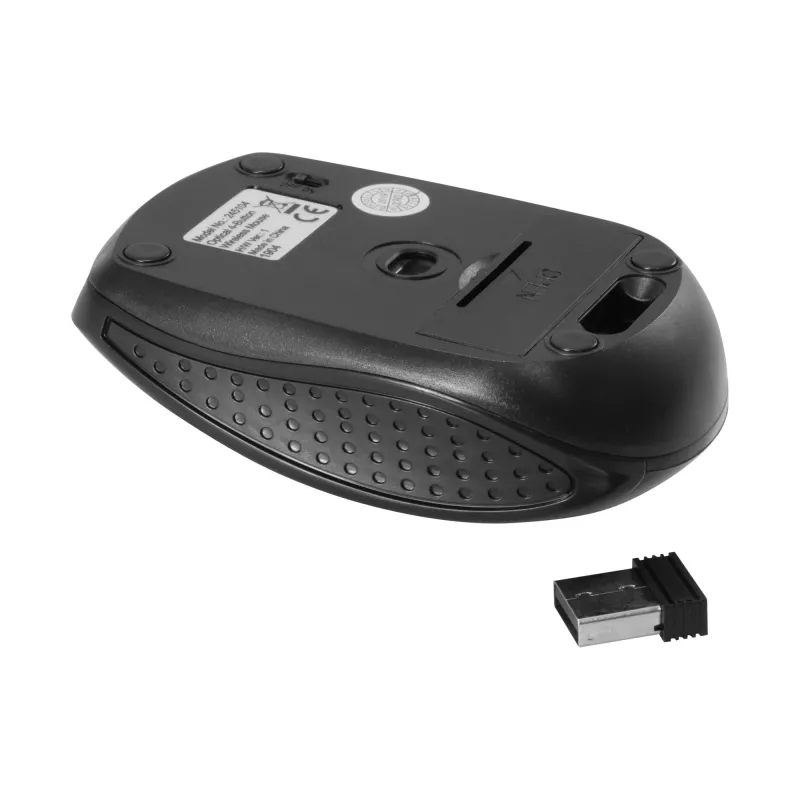 Equip 245104 hiir Reisimiseks Ambidextrous RF Wireless Optical 1600 DPI