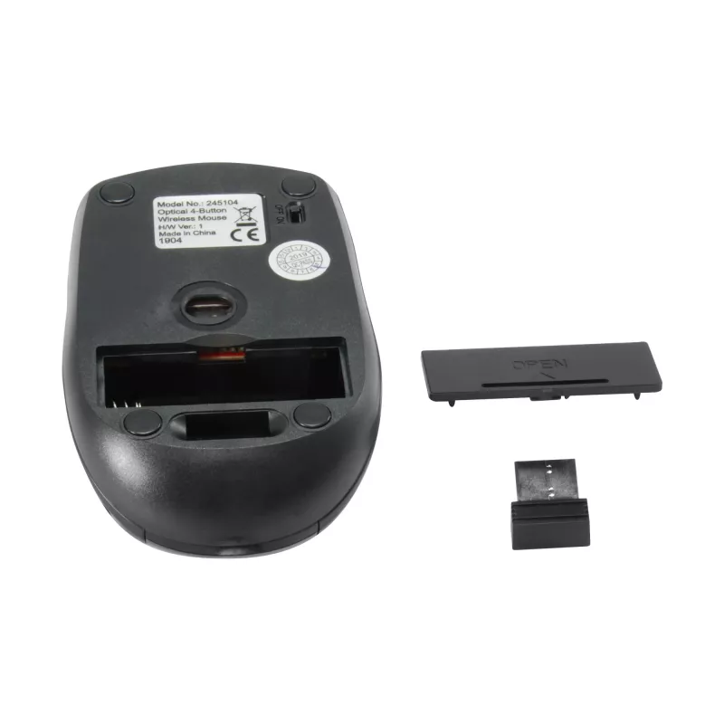 Equip 245104 hiir Reisimiseks Ambidextrous RF Wireless Optical 1600 DPI