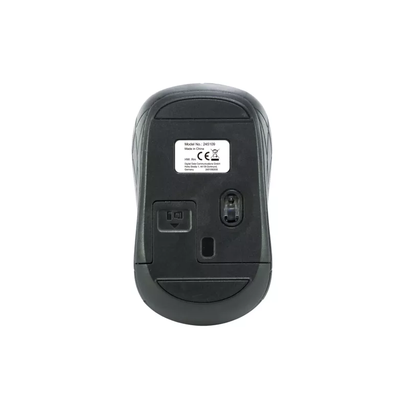 Equip Mini Optiline Juhtmevaba Hiir, Mõlemakäeline, Optiline, RF Juhtmevaba, 1600 DPI, Hall