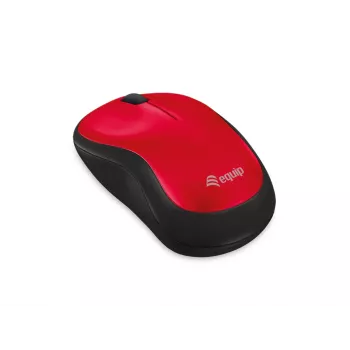 Juhtmevaba hiir Equip Comfort Red RF Wireless