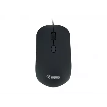 Equip USB Comfort hiir, kahekäeline, optiline, USB Type-A, 1600 DPI, must