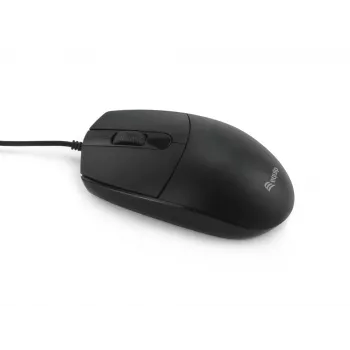 Equip USB vaikne hiir, mõlemakäeline, optiline, USB Type-A, 1200 DPI, must