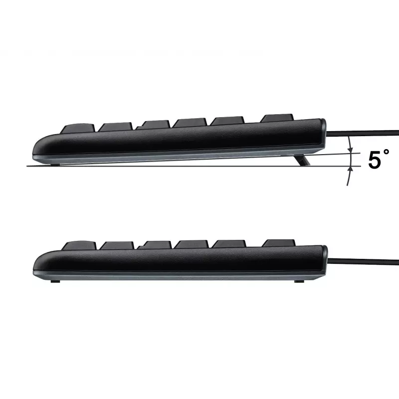 Equip 245213 klaviatuur kontorisse USB QWERTY itaalia must