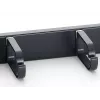 Equip 19-tolline rack-kinnitusega kaablihalduspaneel, must (RAL 9005)