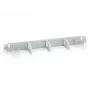 Equip 19-tolline rack-kinnitatav kaablihalduspaneel, helehall (RAL 7035)