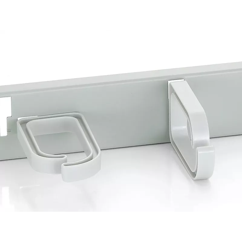 Equip 19-tolline rack-kinnitatav kaablihalduspaneel, helehall (RAL 7035)
