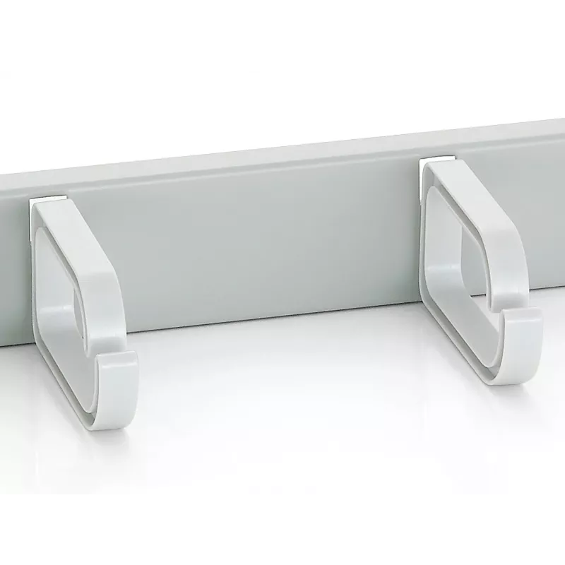 Equip 19-tolline rack-kinnitatav kaablihalduspaneel, helehall (RAL 7035)