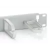 Equip 19-tolline rack-kinnitatav kaablihalduspaneel, helehall (RAL 7035)
