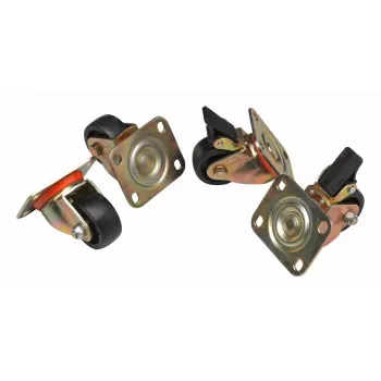 Rataste rattad Equip EZW-2 mustad 60mm Flex-kappidele