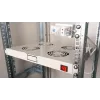 Equip jahutusventilaatorid 19 inch, 1U, 4 ventilaatorit, RAL7035 hall