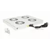Equip jahutusventilaatorid 19 inch, 1U, 4 ventilaatorit, RAL7035 hall