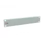 Tühipaneel Equip 10 tolli 1U helehall teras 25,4 mm
