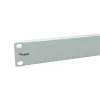 Tühipaneel Equip 10 tolli 1U helehall teras 25,4 mm