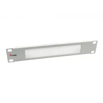 Harjapaneel Equip 10 tolli helehall teras 1U