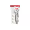 Equip 245550 pikendusjuhe 1,5 m 3 vahelduvvoolu pistikupesa Siseruumidesse Valge