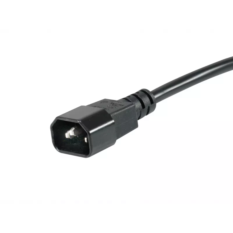 Equip 8 pistikupesaga Saksa toitejaotusseade IEC C14 pistikuga