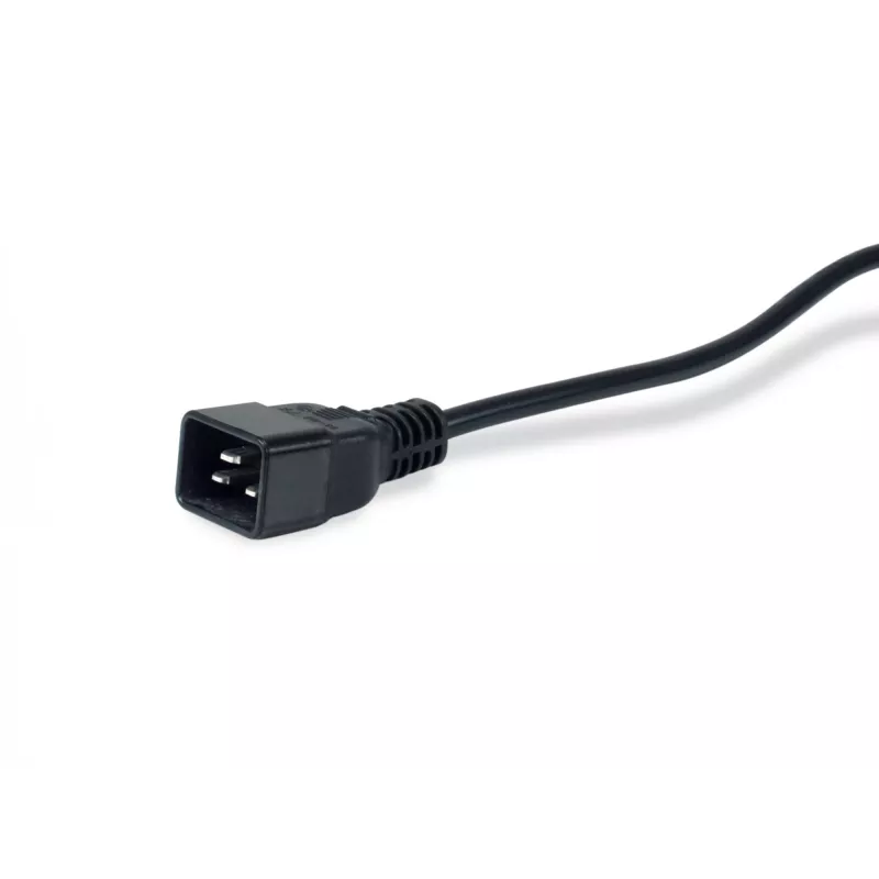 Equip 8 pistikupesaga toitejaotusseade, 6 x IEC-C13 + 2 x IEC-C19, sisse-/väljalüliti, alumiiniumkorpus