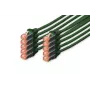 DIGITUS patch-kaabel - CAT6 - S/FTP - Snagless - Cu - 5m - roheline - 10pk