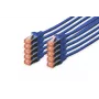 DIGITUS patch-kaabel - CAT6 - S/FTP - Snagless - Cu - 2m - sinine - 10 tk
