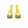 DIGITUS õhuke plaasterkaabel - CAT6A - F-FTP - 1m - Kollane