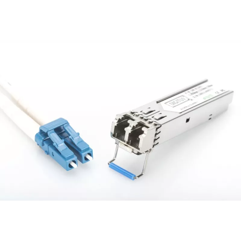DIGITUS 1.25 Gbps SFP-moodul, kuni 20 km üksikrežiim, LC Duplex-pistik, 1000Base-LX, 1310nm